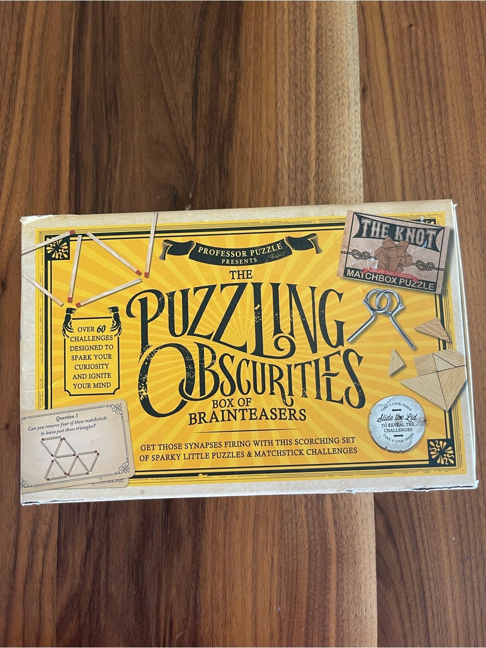 The Puzzling Obscurities Box of Brainteasers